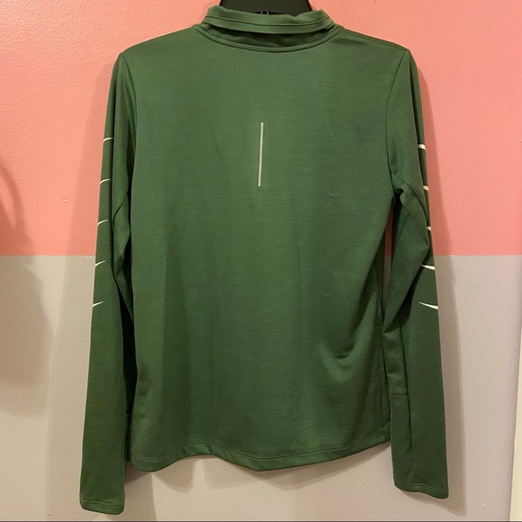 Nike Green Quarter Zip Size Small - Picture 4 of 4